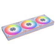  Комплект вентиляторов (3шт.) Lian Li Uni Fan CL Flex 120 / 12CL1F3W White (G9F.12CL1F3W.R0) / 120x124x28мм (PWM, ARGB, 2150 об/мин (Max.), 29.8dBa) 