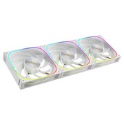  Комплект вентиляторов (3 шт.) Geometric Future Squama Ultimate 3003RW-14 Reverse White (1F3003R314100) 140mm / ARGB, PWM, 140x140x30 mm, 800-2100 rpm 