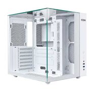  Корпус CBR Cube X850WT (PCC-ATX-X850WT-WPSU), без БП, ATX, 1*USB Type-C, 1*USB 3.0, 1*USB 2.0, HD Audio+Mic, White 