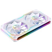  Вентилятор JONSBO XA-240WR (2 in 1) 242х123х28мм Reverse (PWM, ARGB LED, 700-1800об/мин, белый) Retail 