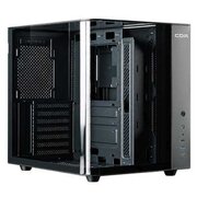  Корпус CBR Cube X850BK (PCC-ATX-X850BK-WPSU), без БП, ATX, 1*USB Type-C, 1*USB 3.0, 1*USB 2.0, HD Audio+Mic, Black 