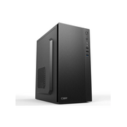  Корпус CBR MX12 (PCC-MATX-MX12-550W), Minitower c БП 550W PSU-550-12MD (550W/120mm), mATX, 1*USB 3.0, 2*USB 2.0, HD Audio+Mic, Black 