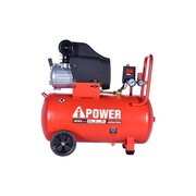  Компрессор поршневой A-iPower AC300/50D красный/черный 