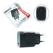  Сетевое зарядное устройство MRM XQ10 PD20W Black 