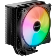  Кулер be quiet! Pure Rock 3 LX Black (BK040) (190W, 4-pin PWM, 154mm, Al/Cu, 4x6mm, ARGB, 1x120mm, 61.8CFM, 31.2dBA, 2000RPM) 