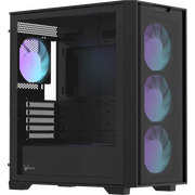  Корпус Formula Air Mesh GX600 Plus (air mesh gx600 plus black), mATX, Midi-Tower, без БП, черный 