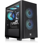  Корпус Thermaltake Versa H16 TG ARGB (ca-1y8-00s1wn-02), mATX, Micro-Tower, без БП, черный 