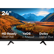  Телевизор Vitek VT-24HBS300 Яндекс.ТВ Frameless черный/черный 