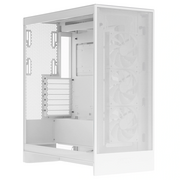  Корпус NZXT H7 Flow (CM-H72FW-01), без БП, Midi-Tower, TG, 3x120mm, 2xUSB-A 3.2 + 1xUSB-C E-ATX, ATX, mITX White 