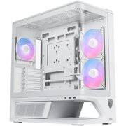  Корпус MSI MPG Vixta 300R PZ W, ATX, 2xUSB 3.2 Gen 1,1xUSB 3.2 Gen2x2 Type-C, 2x140mm ARGB Reverse Blade Fan, 1x120mm ARGB Fan, ARGB+PWM 