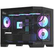  Корпус Formula Crystal Z6M Floe V2 (crystal z6m floe black v2), mATX, Mini-Tower, без БП, черный 