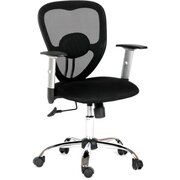  Кресло Chairman 451 TW-11 6020158 черное ткань/сетчатый акрил, до 100кг 