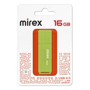  USB-флешка 16GB Mirex Line, USB 2.0 Зеленый 