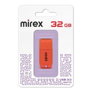  USB-флешка 32GB Mirex Softa, USB 3.0 Оранжевый 