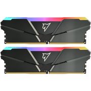  ОЗУ Netac Shadow NTSRD4P32DP-32E DDR4 DIMM 32Gb (16Gbx2) PC25600, 3200Mhz, RGB, CL16 Grey, 1.35V, с радиатором 