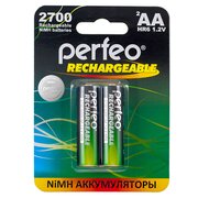  Аккумулятор Perfeo AA2700mAh/2BL 