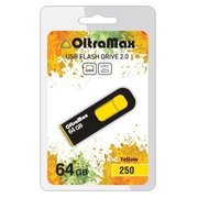  USB-флешка OLTRAMAX OM-64GB-250-желтый 