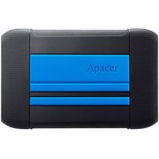  Внешний HDD 2.5" 1TB Apacer AC633 (AP1TBAC633U-1) USB 3.1 Gen 1, Military-Grade Shockproof, Blue, RTL 