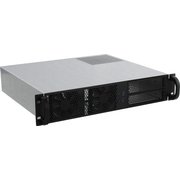 Корпус Procase RM238-B-0 Корпус 2U Rack server case, черный, без блока питания(PS/2,mini-redundant), глубина 380мм, MB 9.6"x9.6" 