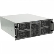  Корпус Procase RE411-D0H17-E-55 Корпус 4U server case,0x5.25+17HDD,черный,без блока питания,глубина 550мм,MB EATX 12"x13" 