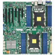  Материнская плата SuperMicro MBD-X11DAI-N-B Dual Socket LGA 3647 Intel C621 Chipset Intel Xeon Scalable Processors Support DDR4 16x DIMM 10x SATA3 6.0 
