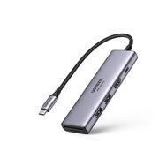  Адаптер UGreen CM511 (60384) USB-C Multifunction Adapter with PD Chargingсерый космос 