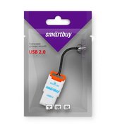  Картридер Smartbuy SBR-707-O оранжевый (20) 