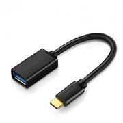  Кабель UGreen US154 (30701) USB-C Male to USB 3.0 A Female Cable черный 