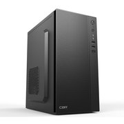  Корпус CBR PCC-MATX-MX08-WPSU mATX Minitower MX08, без БП, 2*USB 2.0, HD Audio+Mic, Black 