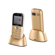  Мобильный телефон Maxvi B6 Gold 