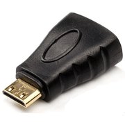  Адаптер-переходник miniHDMI (папа) - HDMI (мама) (AT5285) 
