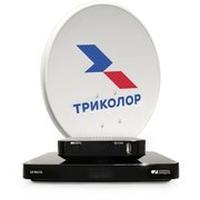  Комплект спутникового телевидения Триколор Сибирь на 2ТВ GS B622+С592 (+1 год подписки) черный 
