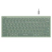  Клавиатура A4Tech Fstyler FBX51C зеленый 