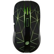  Мышь Oklick 976GW черный оптическая (3200dpi) беспроводная USB (6but) 