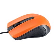  Мышь Perfeo Black/Orange Rainbow, 3 кн, 800-1000 dpi, USB (PF-3441) 