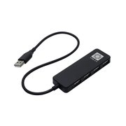  USB-концентраторы 5bites HB24-209BK 4*USB2.0/USB Plug/Black 