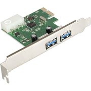  Контроллер Exegate EXE-319 EX283718RUS PCI-E 2.0, 2*USB3.0 ext, разъем доп.питания (OEM) 