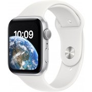  Часы Apple Watch SE (2022) 44mm ML Silver Alum Case//White Sp Band MNTJ3LL/A A2723 194253209508 