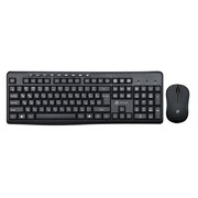  Клавиатура + мышь Oklick 225M клав:черный мышь:черный USB беспроводная Multimedia (1454537) 