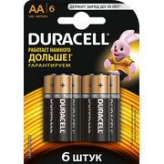  Батарейка Duracell LR6/6BL MN1500 