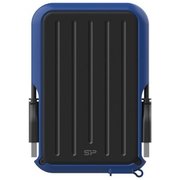  Внешний HDD Silicon Power Armor A66 SP010TBPHD66SS3B 1TB, 2.5", USB 3.2, Синий 