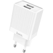  СЗУ Hoco C51A Prestige power dual port 3.4A, white 