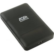  Корпус для HDD/SSD 2.5" SATA3 USB3.1 AgeStar 31UBCP3 Black, пластик матовый, безвинтовой 