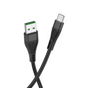  Дата-кабель HOCO U53 5A Flash Type-C 1м (черный) 