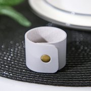  Кольцо для салфеток Доляна «Елеганс», цвет серый (9223053) 