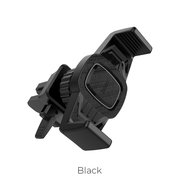  Автомобильный держатель HOCO CA38 Platinum sharp air outlet in-car holder black 