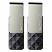  USB-флешка 32G USB 3.0 Silicon Power Blaze B30 Black (SP032GBUF3B30V1K) 