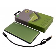  Внешний аккумулятор GP Portable PowerBank MP05 Li-Pol 5000mAh 2.1A+2.1A зеленый 2xUSB 