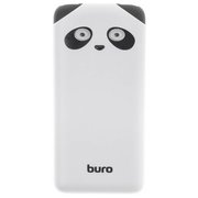  Внешний аккумулятор Buro RA-10000PD-WT Panda Li-Pol 10000mAh 2.1A+1A белый 2xUSB 