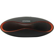 Колонка портативная Hyundai H-PAC100 черный 3W 1.0 BT/3.5Jack/USB 